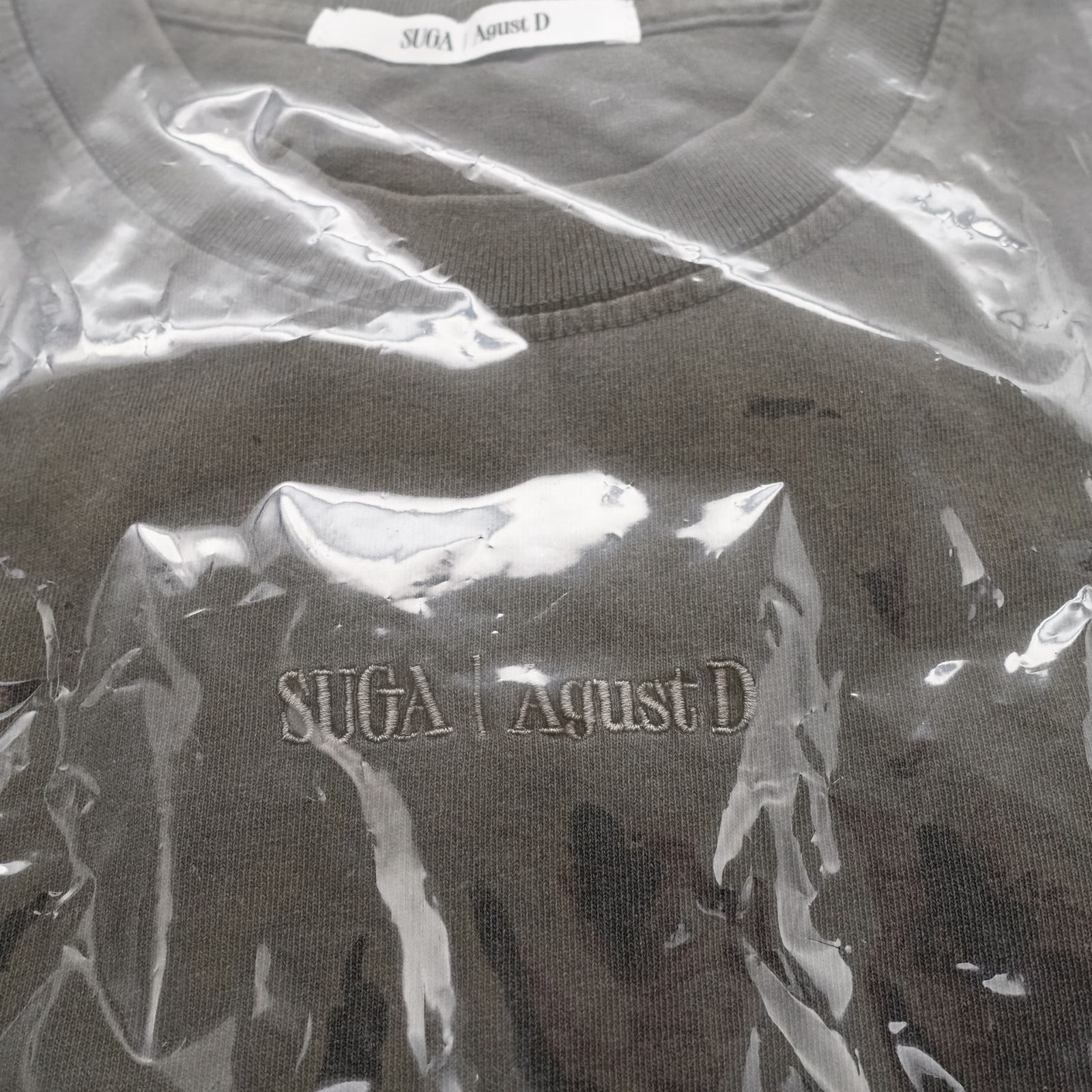 BTS シュガ Tシャツ Agust D グレー Mサイズ Agust D TOUR D-DAY in