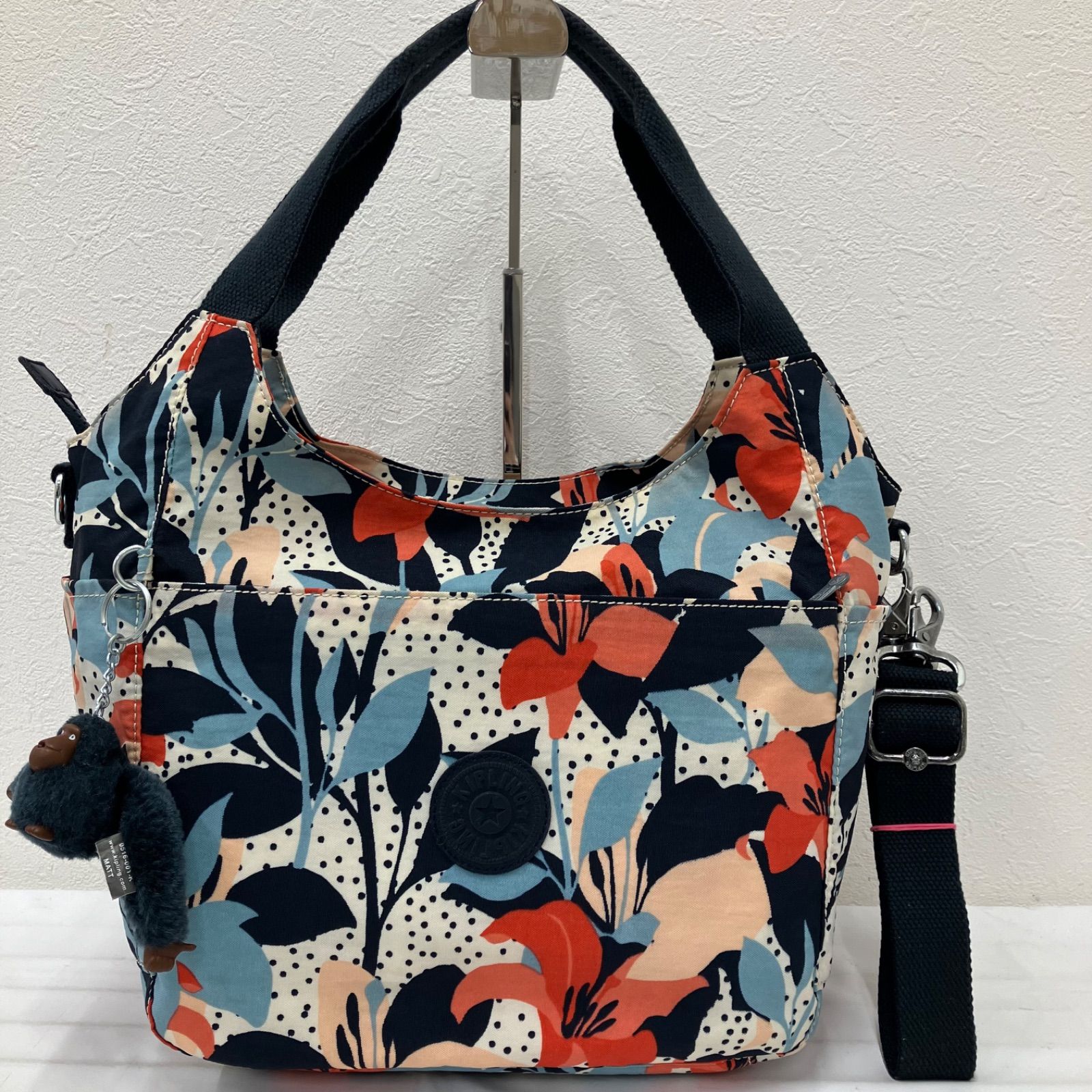 1631 Kipling キプリング 2way ショルダーバッグ ハンドバッグ トート 