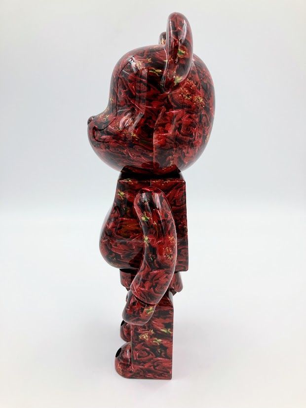 ベアブリック 蜷川 実花 mika ninagawa LEATHER ROSE BE@RBRICK 400 