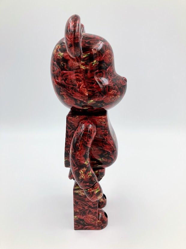 ベアブリック 蜷川 実花 mika ninagawa LEATHER ROSE BE@RBRICK 400 
