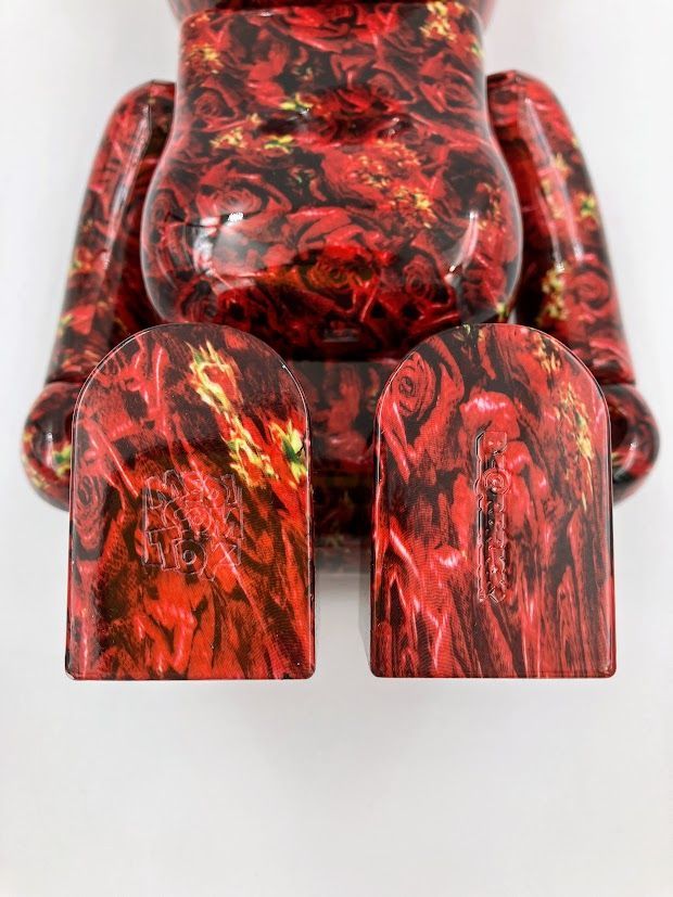 ベアブリック 蜷川 実花 mika ninagawa LEATHER ROSE BE@RBRICK 400 