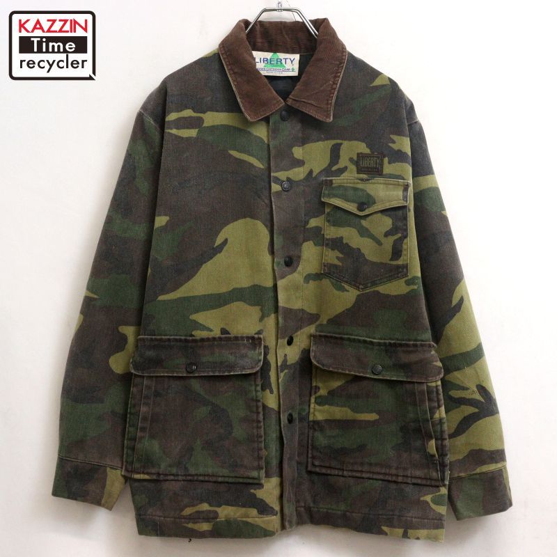 LIBERTY カモフラージュ カバーオール 希少】90sメキシコ製Liberty