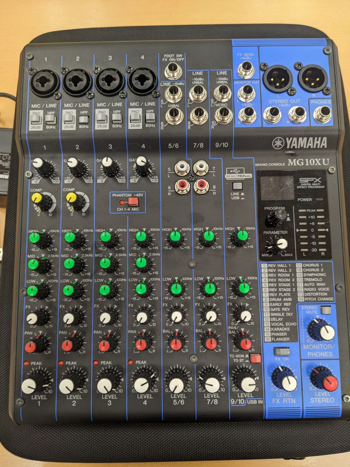 ヤマハ YAMAHA｜アナログミキサー｜MG10XU 81du7DS6+NL.jpg