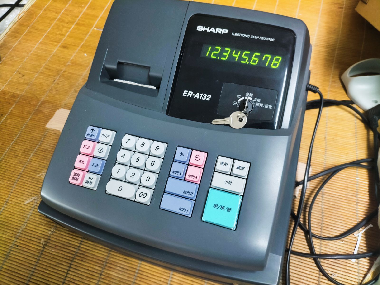 シャープレジスター ER-A132 簡単便利特殊 送料込 821000 - メルカリ