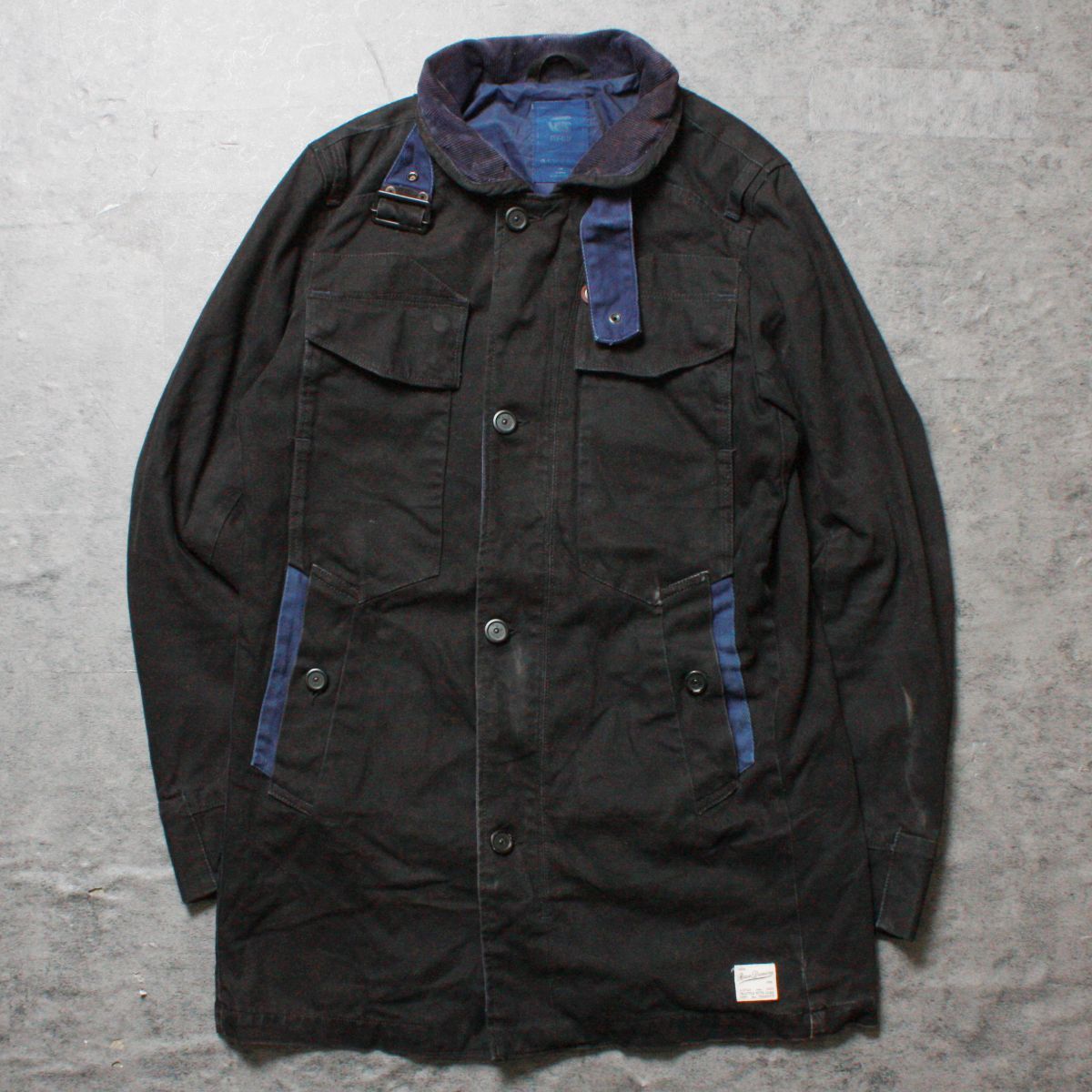 G-STAR RAW ジースターロウ デニムジャケット ブラック Mサイズ - メルカリ