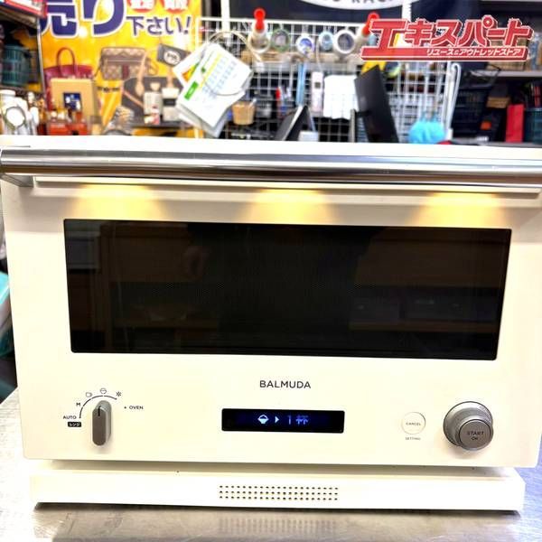 バルミューダデザイン オーブンレンジ ホワイト K04A−WH 動作確認済み 