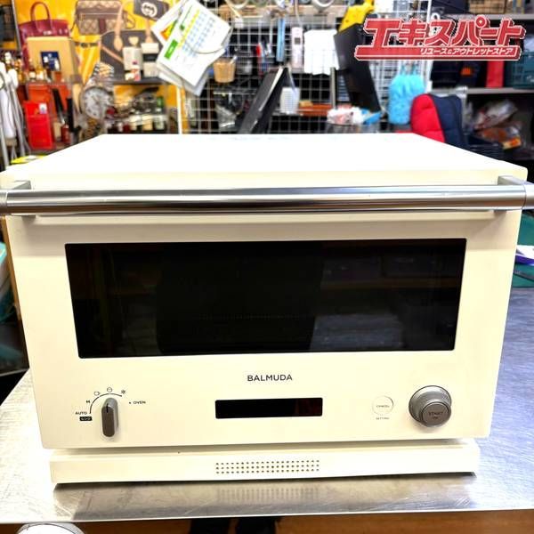 バルミューダデザイン オーブンレンジ ホワイト K04A−WH 動作確認済み 