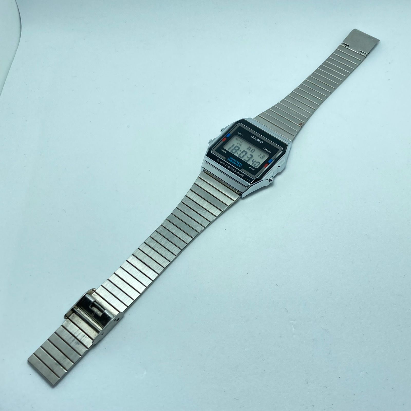 T87】【電池交換済】CASIO A156W JAPAN U メンズ腕時計 - メルカリ