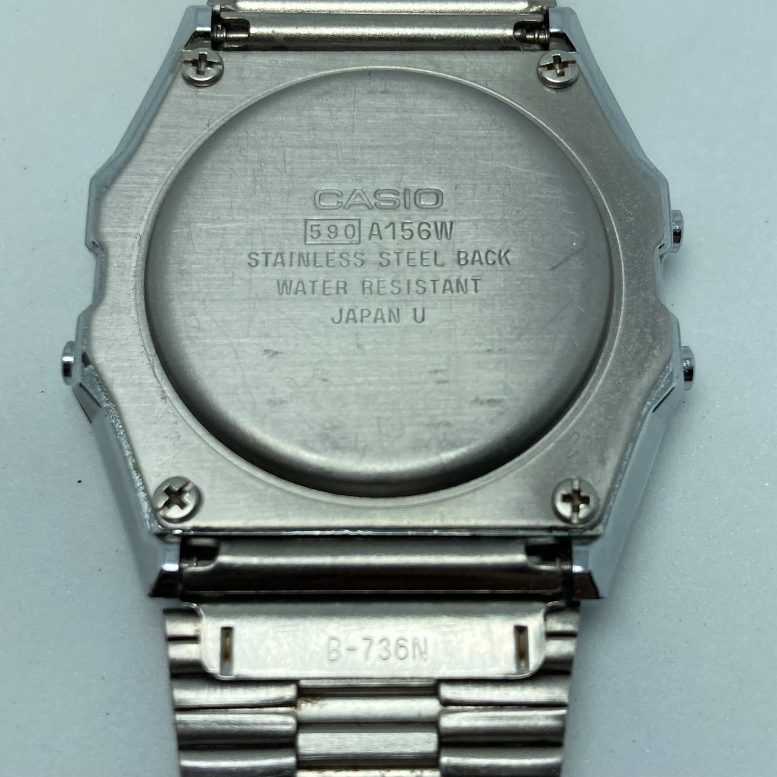A156W - U ⁄ WATCH MEN'S Yahoo!オークション CASIO JAPAN カシオ 電池