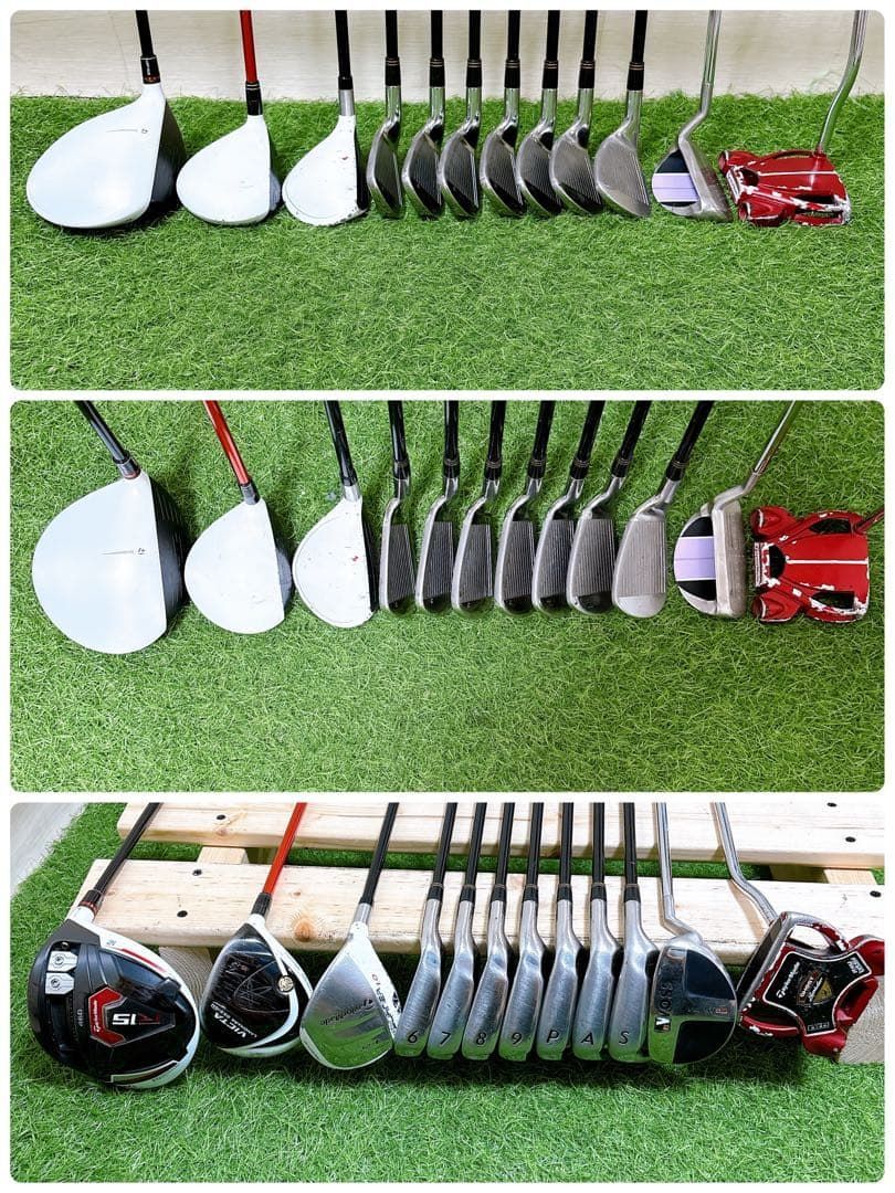 S5.テーラーメイド　初心者オススメ　ゴルフクラブ　メンズセット　12本右利き S5.テーラーメイド 初心者オススメ ゴルフクラブ メンズセット 12本右