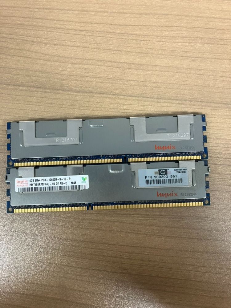 サーバー用】4GB×2枚組 (8GB) DDR3 PC3-10600R Registered ECC - メルカリ