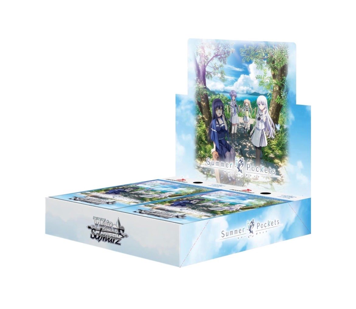 ヴァイスシュヴァルツ summer pockets 新品シュリンク付き未開封 BOX】 ヴァイスシュヴァルツ ブースターパック Summer Pockets BOX