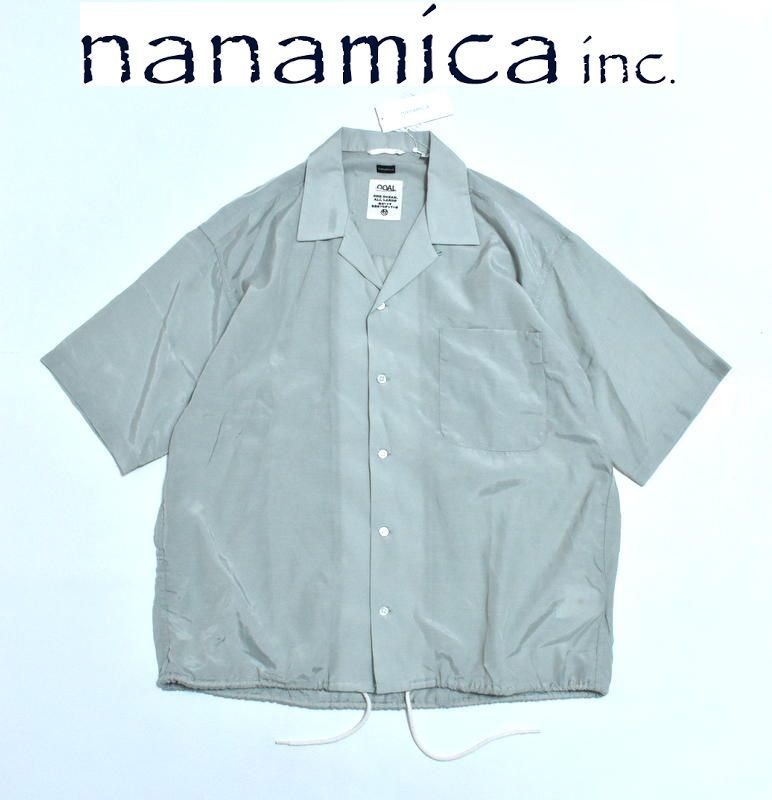 定価2万9700円】新品 nanamica オープンカラーシャツ【S】【M】【L 