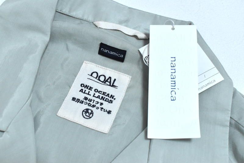 定価2万9700円】新品 nanamica オープンカラーシャツ【S】【M】【L