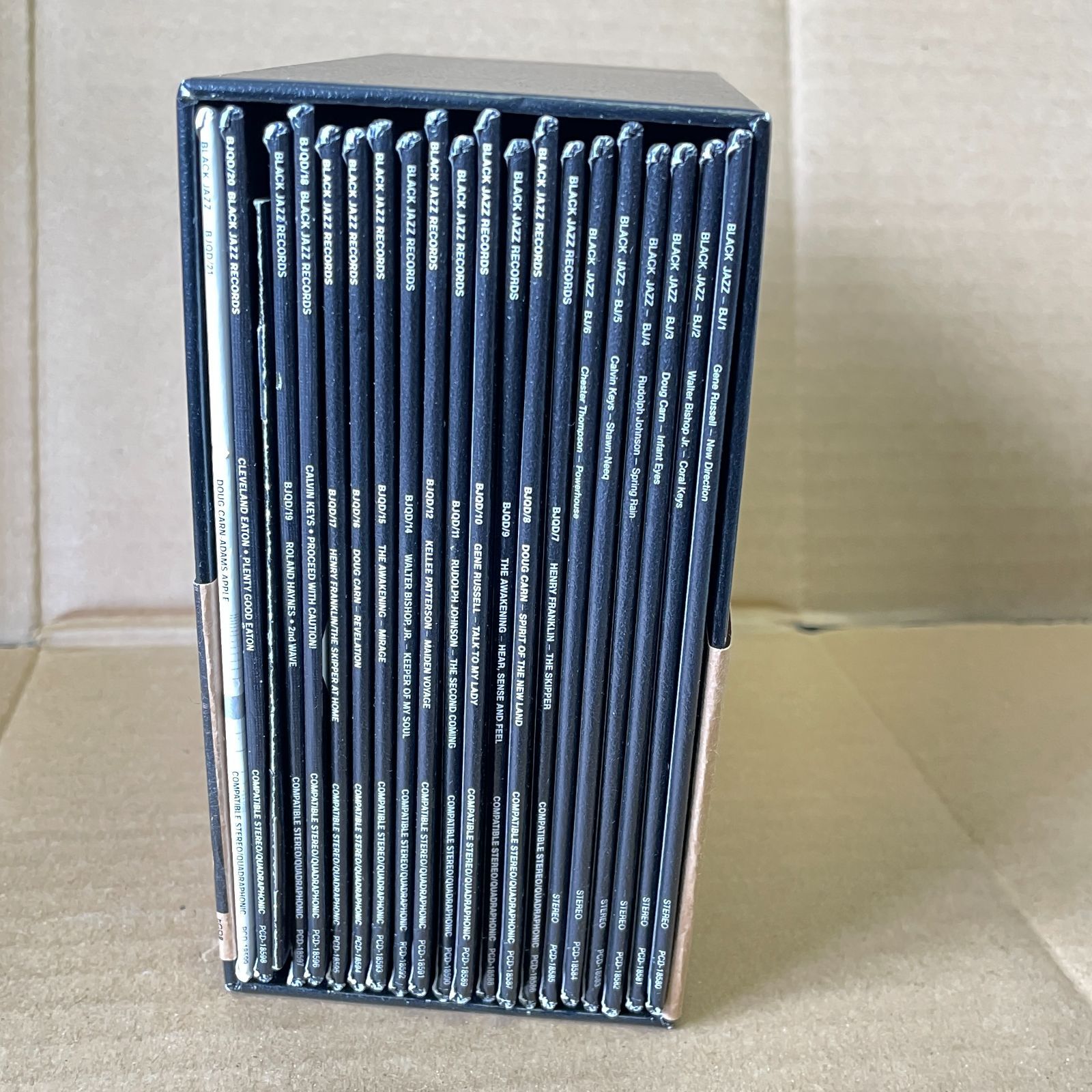 【状態良好】Black Jazz コンプリート20枚セット 紙ジャケCD 国内盤 ブラックジャズボックス JAZZ CD 紙ジャケ20枚入り！ BLACK JAZZ BOX