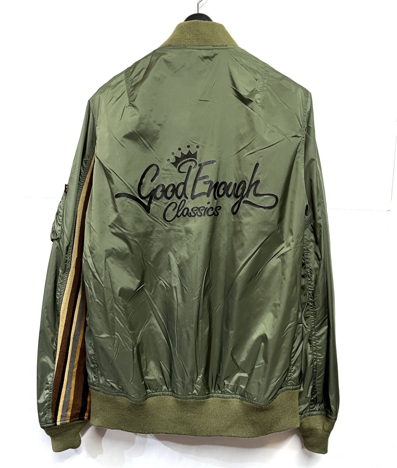 パ*ン様 GOODENOUGH Alpha MA-1 フライトジャケット 店舗限定 GOODENOUGH × ALPHA INDUSTRIES｜グッドイナフ アルファ