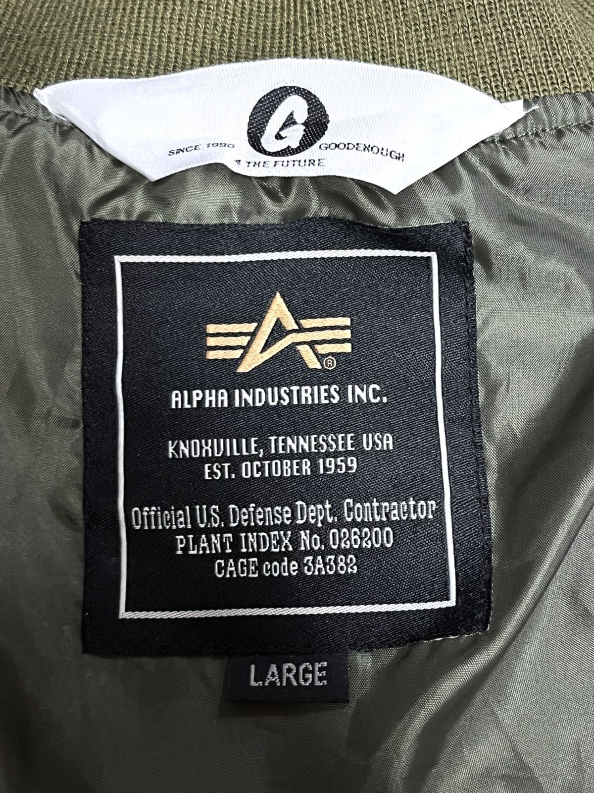 店舗限定 GOODENOUGH × ALPHA INDUSTRIES｜グッドイナフ アルファ