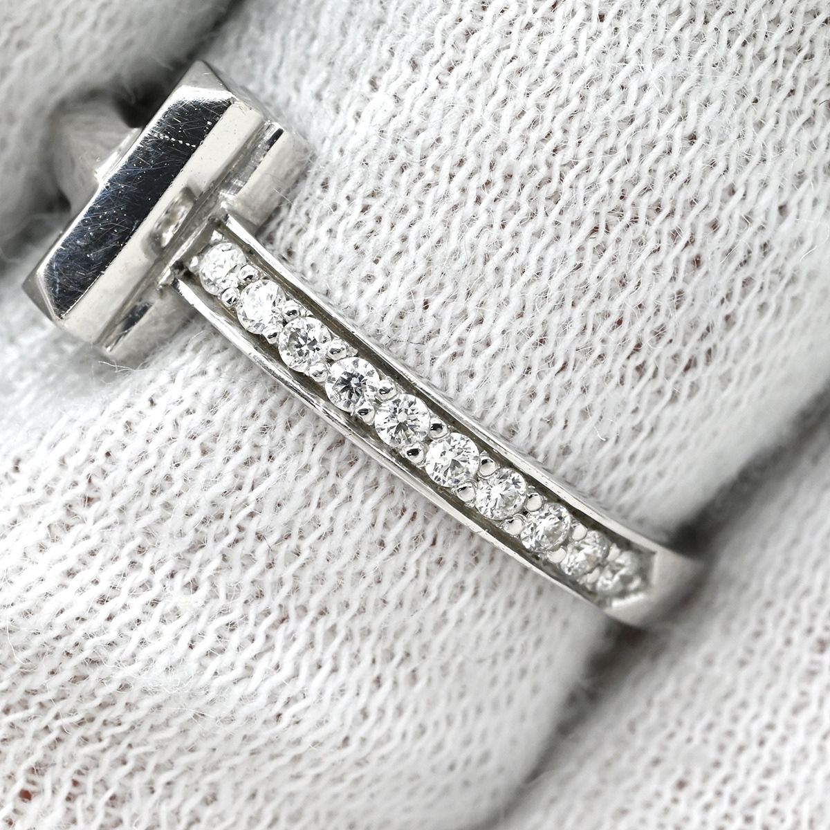 ティファニー Tiffany & Co リング 指輪 T ワン ナロー ダイヤ 