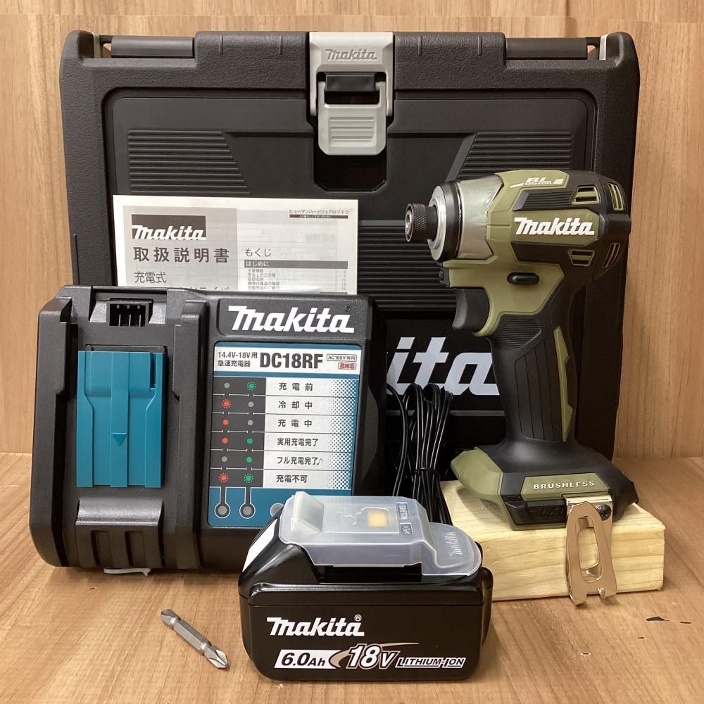 未使用】makita/マキタ TD173DZO 18V充電式インパクトドライバ 