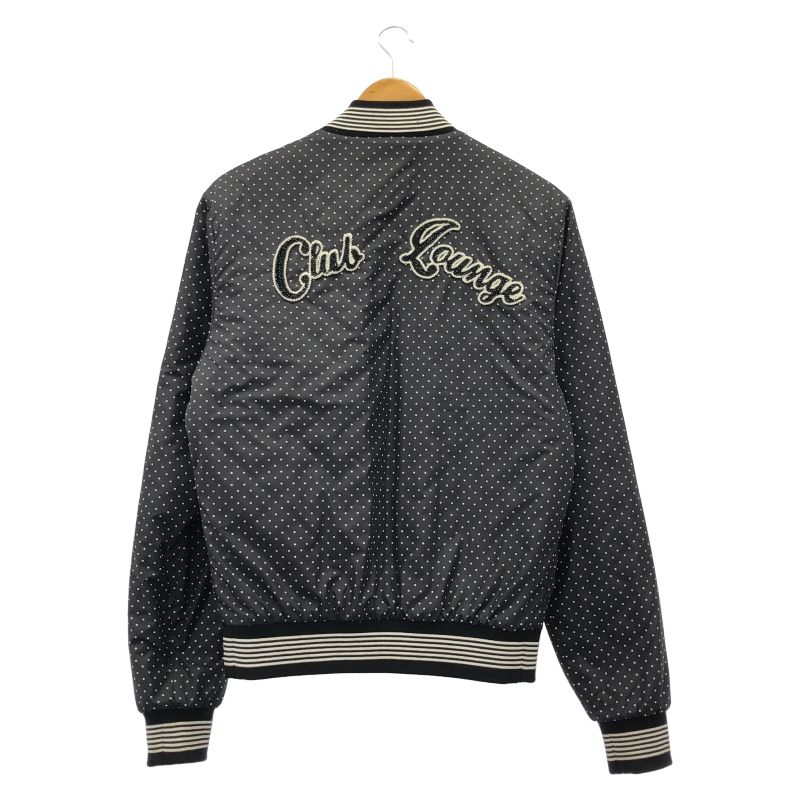 中古】DOLCE＆GABBANA ブルゾン 46 ブラック ドット柄 ドルチェ 