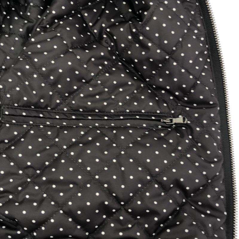 中古】DOLCE＆GABBANA ブルゾン 46 ブラック ドット柄 ドルチェ 