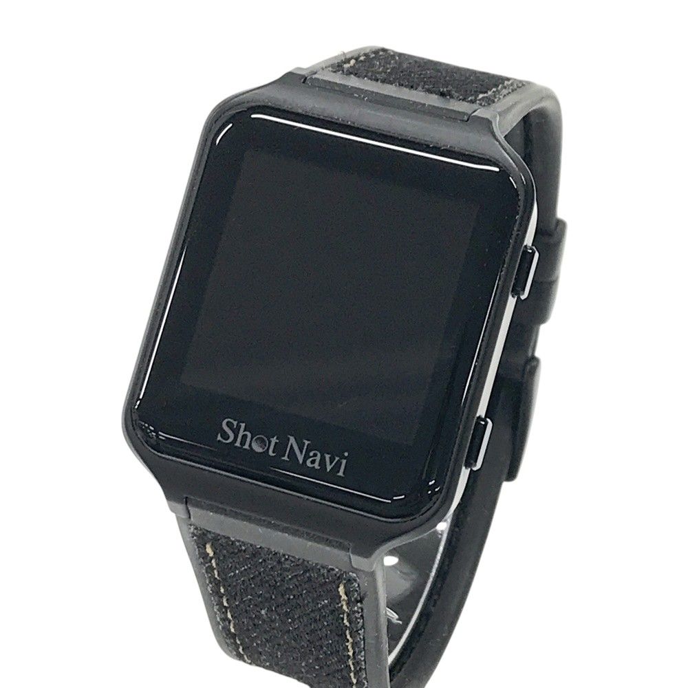 SHOT NAVI ショットナビ AIR EX 腕時計型 GPSナビ ブラック系