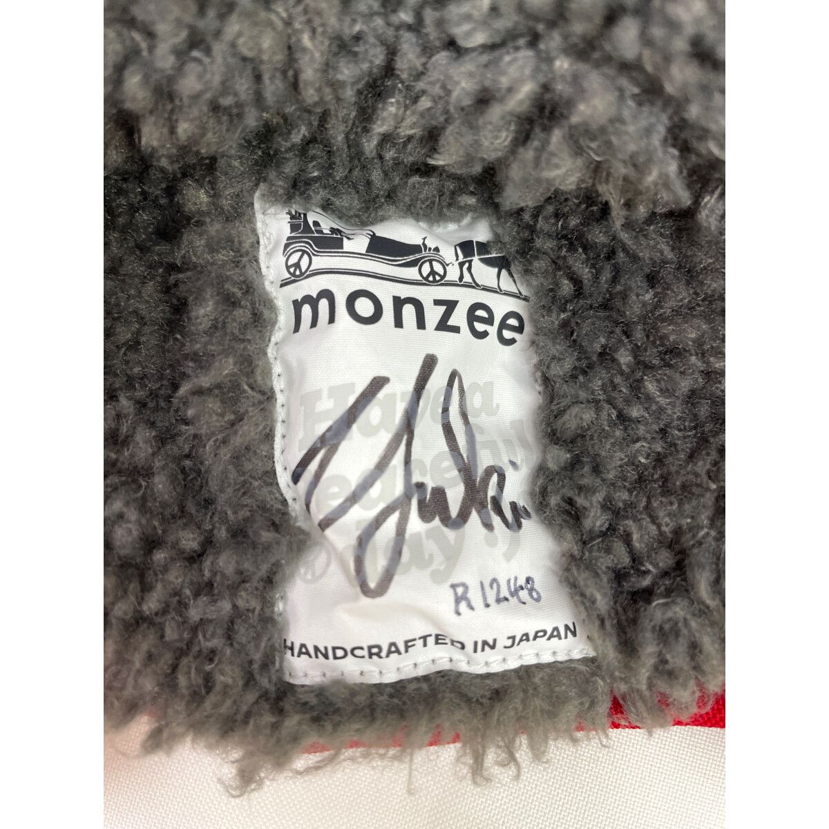 ヘッドカバー 赤 レッド モンジー monzee ROBA 星柄 スター柄 美品 