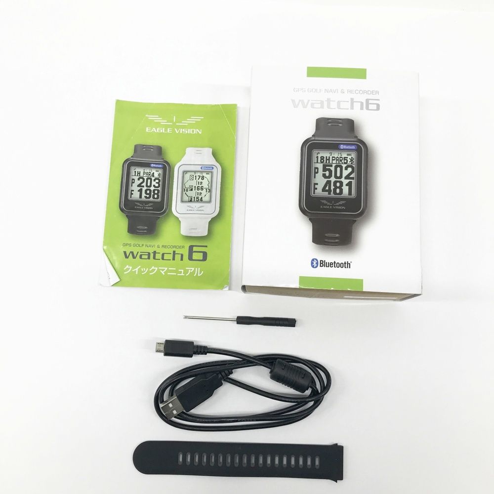 EAGLE VISION イーグルビジョン EV-236BK watch 6 腕時計型 GPSゴルフ