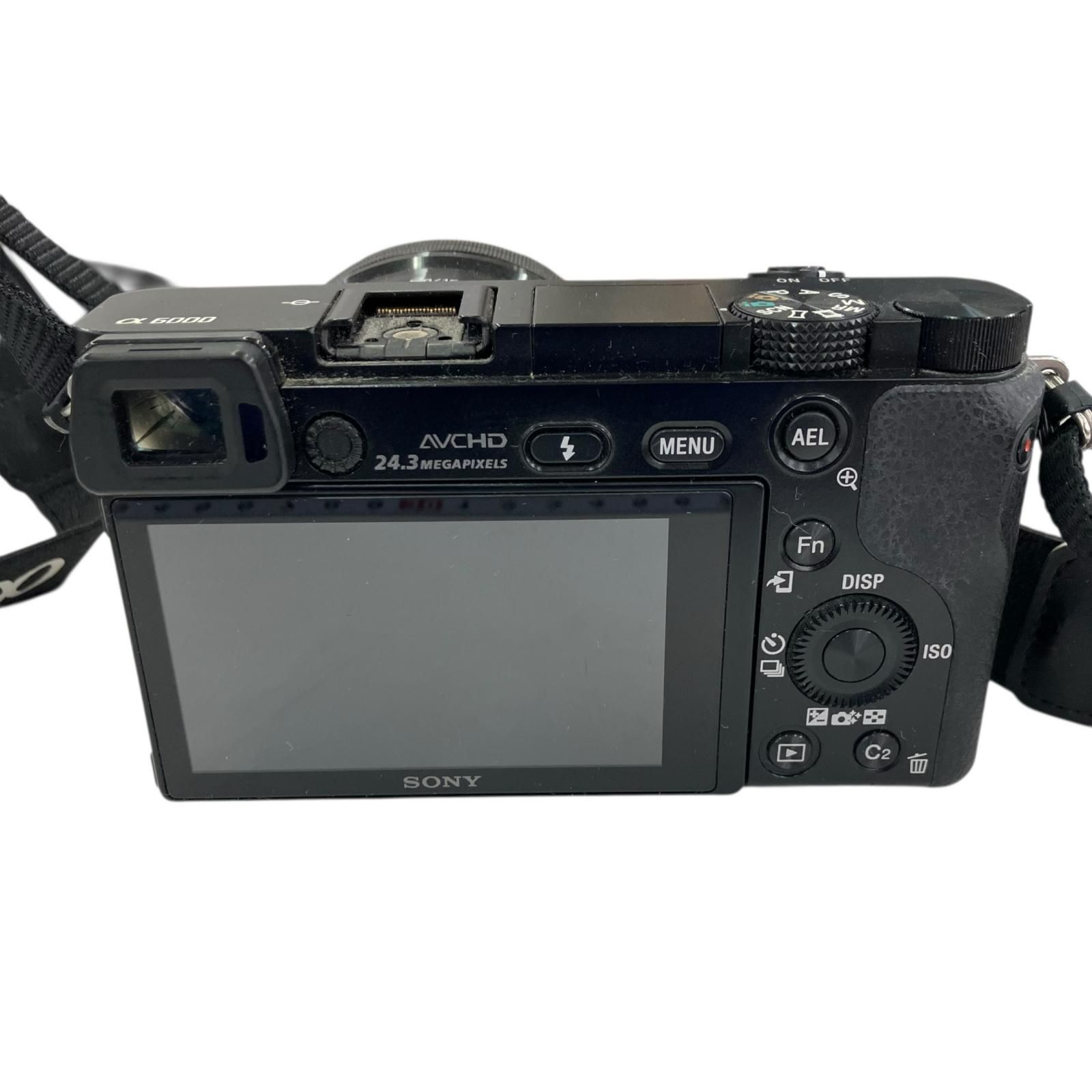 186000 ジャンク品 sonny ソニー α6000 ミラーレス一眼カメラ - メルカリ