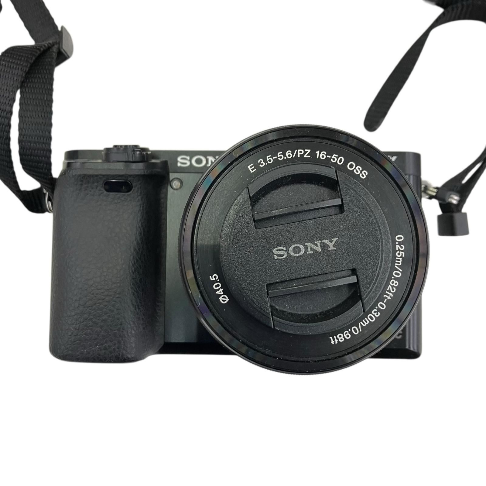 186000 ジャンク品 sonny ソニー α6000 ミラーレス一眼カメラ - メルカリ