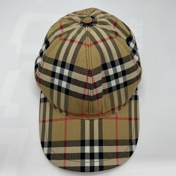 バーバリー キャップ ノバチェック M Burberry 中古】BURBERRY BURBERRY ノバチェック ボールキャップ サイズM