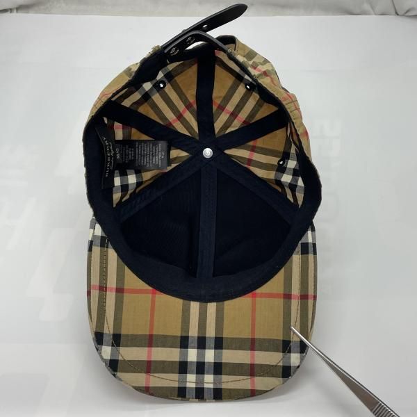 中古】BURBERRY BURBERRY ノバチェック ボールキャップ サイズM
