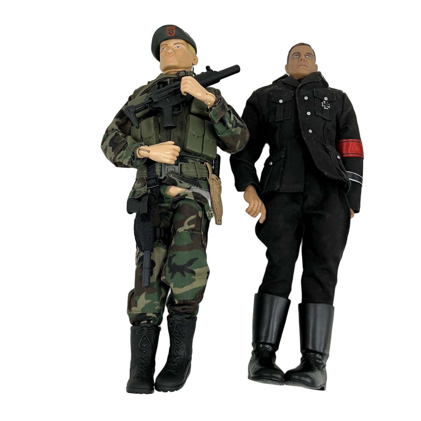 GI JOE ミリタリーフィギュア WWII 2体セット ドイツ軍 パーツ付 