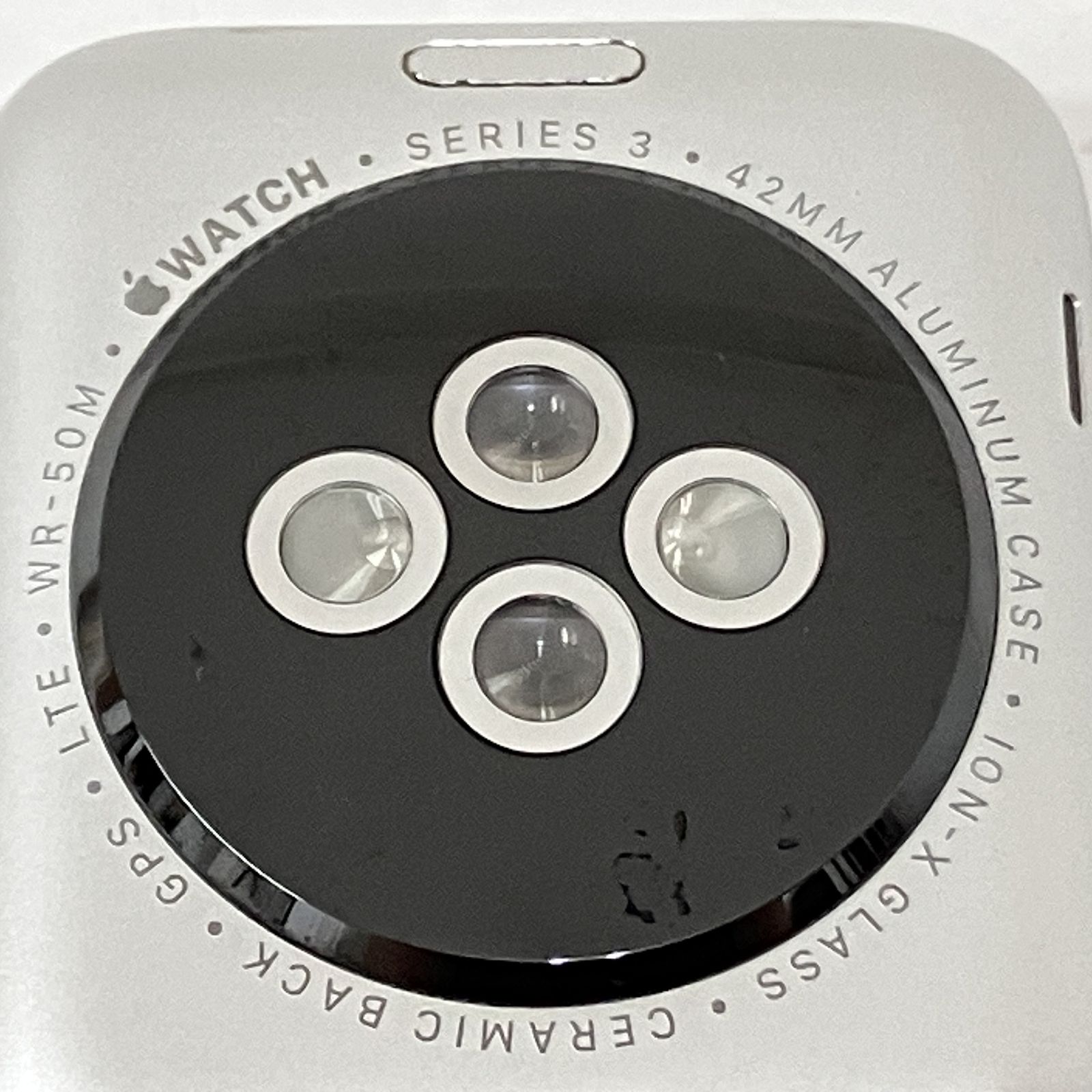 Apple Watch MQKQ2J/A A1891 Series 3 GPS 42mm スマートウォッチ 