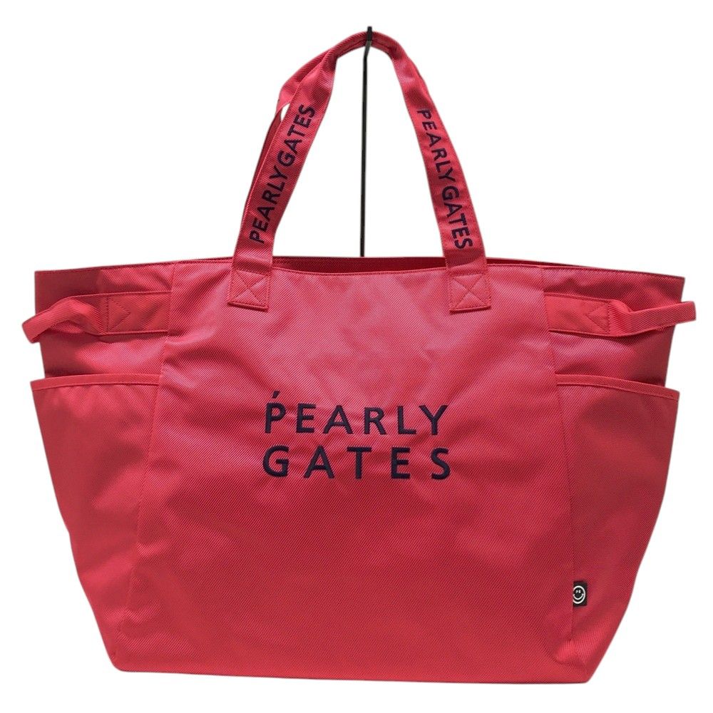未使用級　パーリーゲイツ　ロッカーバッグ　総柄　ニコちゃん　PG 大容量収納 PEARLY GATES（パーリーゲイツ） 【美品】パーリーゲイツ 2WAYロッカー