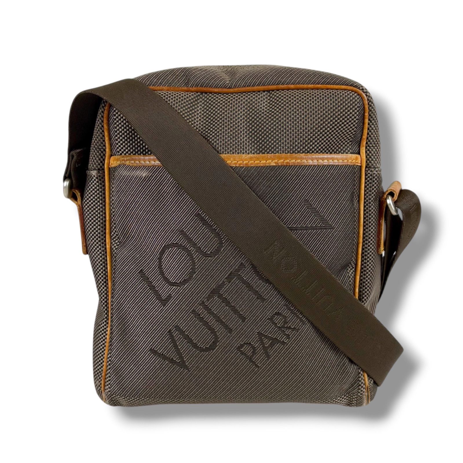メンズ LOUIS VUITTON ルイヴィトン ダミエジュアン シタダン クロス 