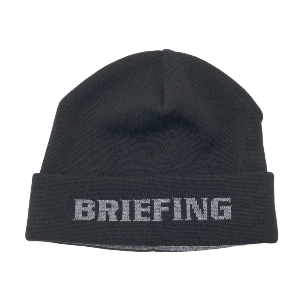 BRIEFING GOLF ブリーフィング 2024年モデル ウール ニット帽 ブラック系 FR [240101650820] ゴルフウェア ストスト