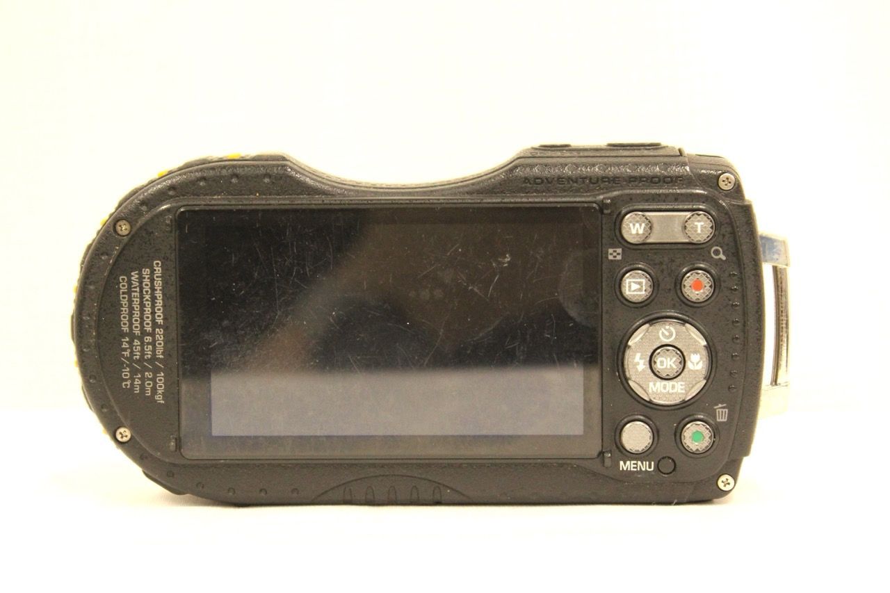 返品保証】 【元箱付き】ペンタックス Pentax WG-3 4x オレンジ