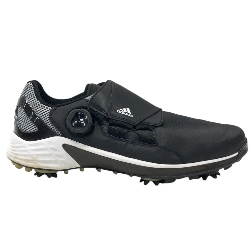 【極美品】 FW5556 ゴルフシューズ 27.5サイズ ブラック ADIDAS GOLF アディダスゴルフ FW5556 ZG21 BOA ゴルフシューズ
