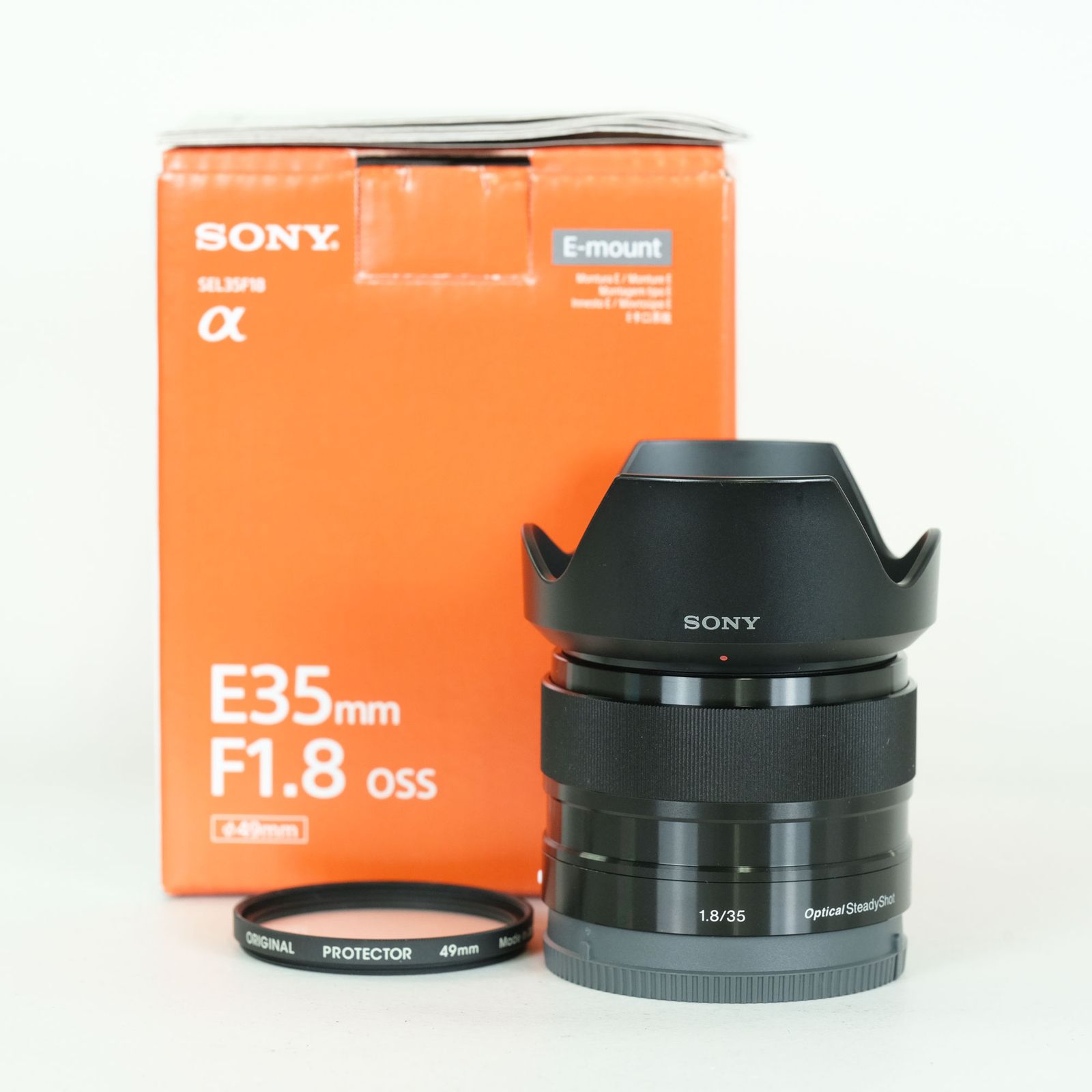 良品 | フィルター付] SONY E 35mm F1.8 OSS SEL35F18 | SONY E 