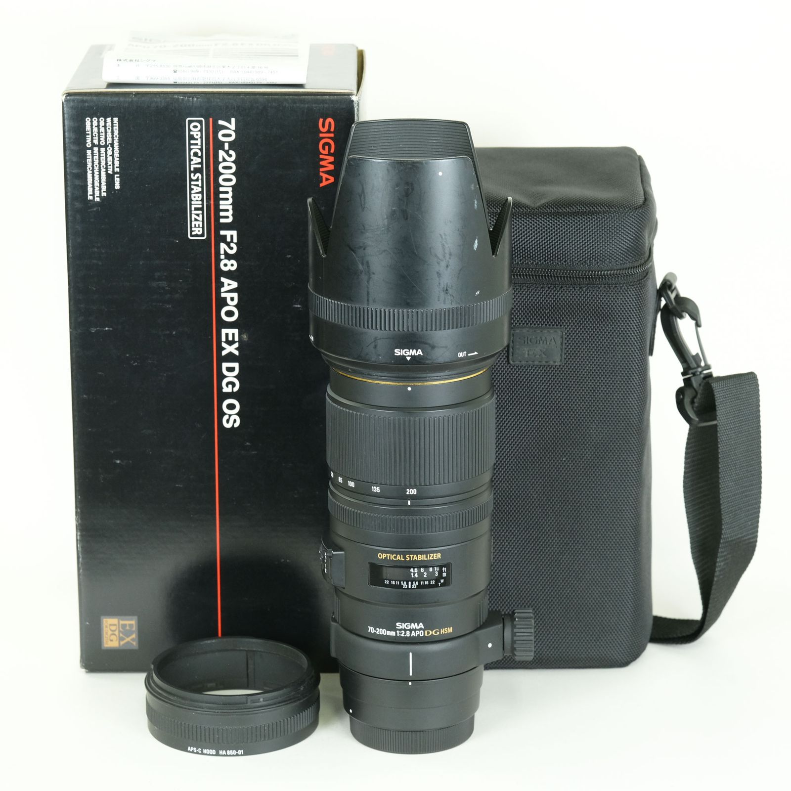 良品] SIGMA APO 70-200mm F2.8 EX DG OS HSM (キヤノンEF用 