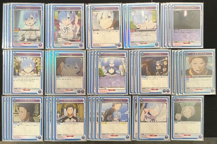 デッキ】Reゼロ青レムスバル【UNIONARENA】 ユニオンアリーナ - メルカリ