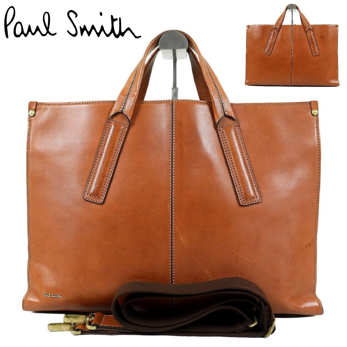 S3780】【極美品】Paul Smith ポールスミス 2WAYバッグ ショルダー 