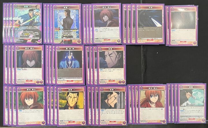 ユニオンアリーナ るろうに剣心 紫 斎藤一 デッキ デッキ】るろうに剣心紫斎藤一【UNIONARENA】 ユニオンアリーナ - メルカリ