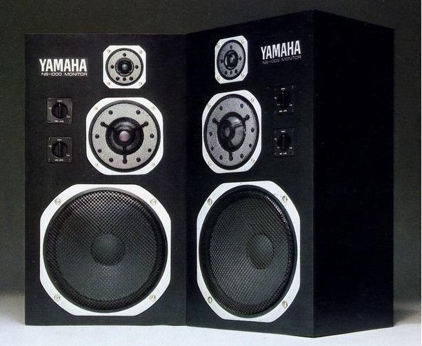 YAMAHA スピーカー 2本1組 NS-1000M ブラック - メルカリ