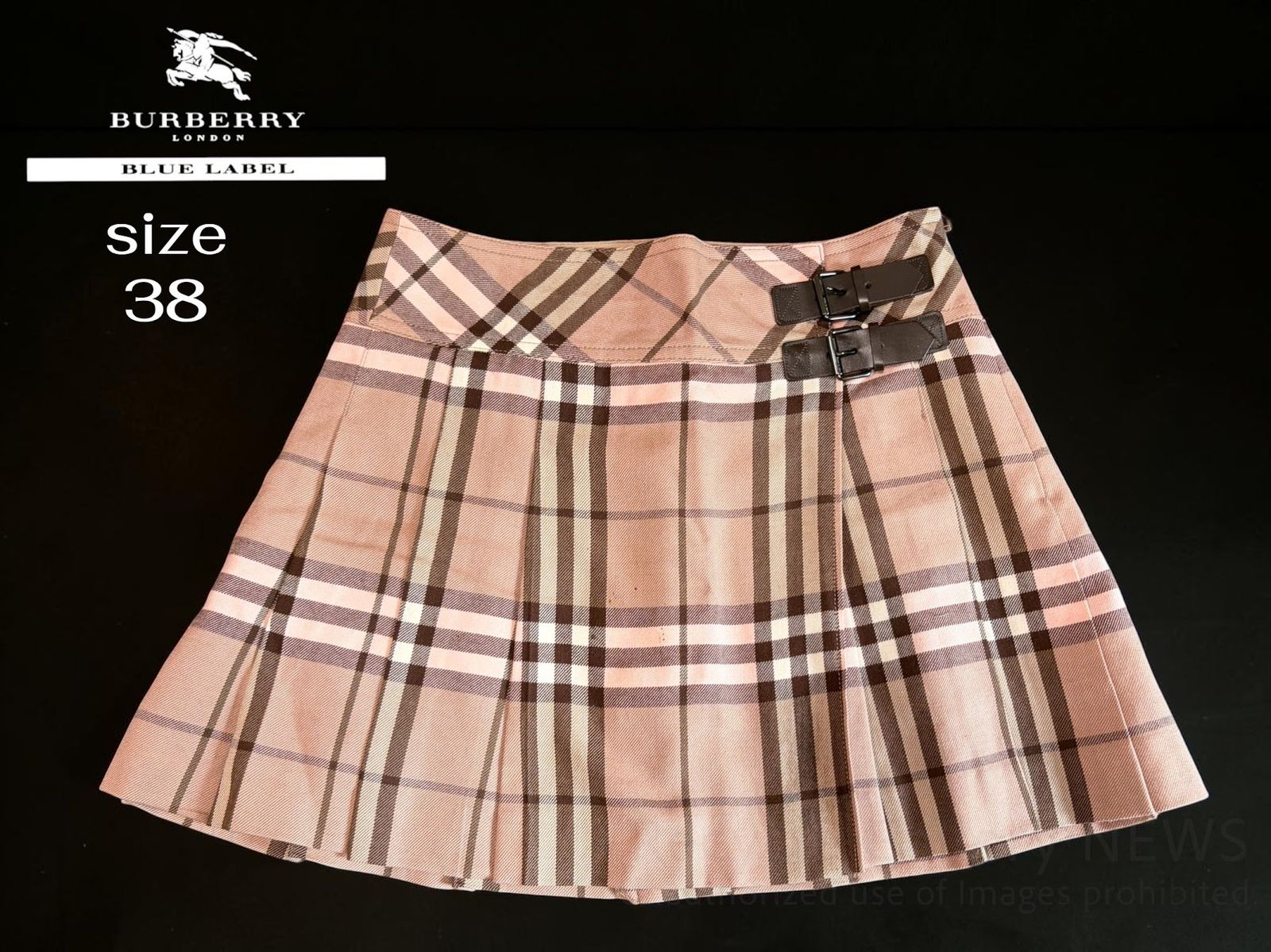 ☆ ③ BURBERRY BLUE LABEL バーバリーブルーレーベル ノバチェック 