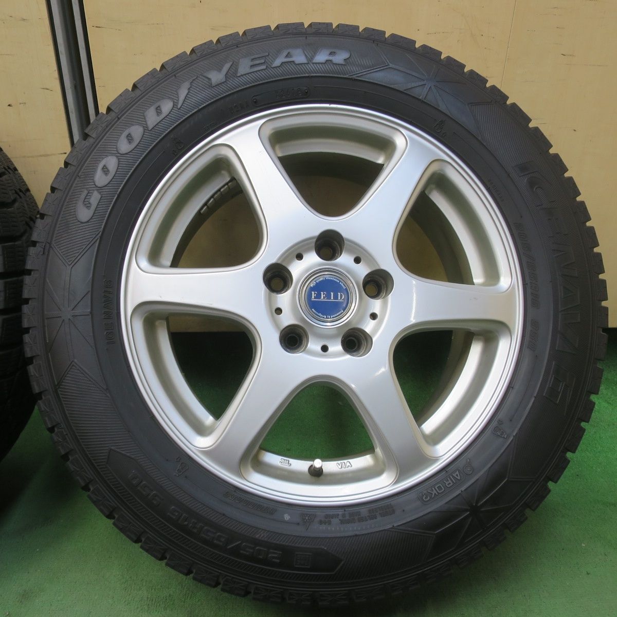 4本価格☆スタッドレス 205/65R16 グッドイヤー アイスナビ6 FEID 