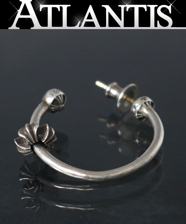 CHROME HEARTS 新宿店 クロムハーツ CHプラス フープピアス メンズ