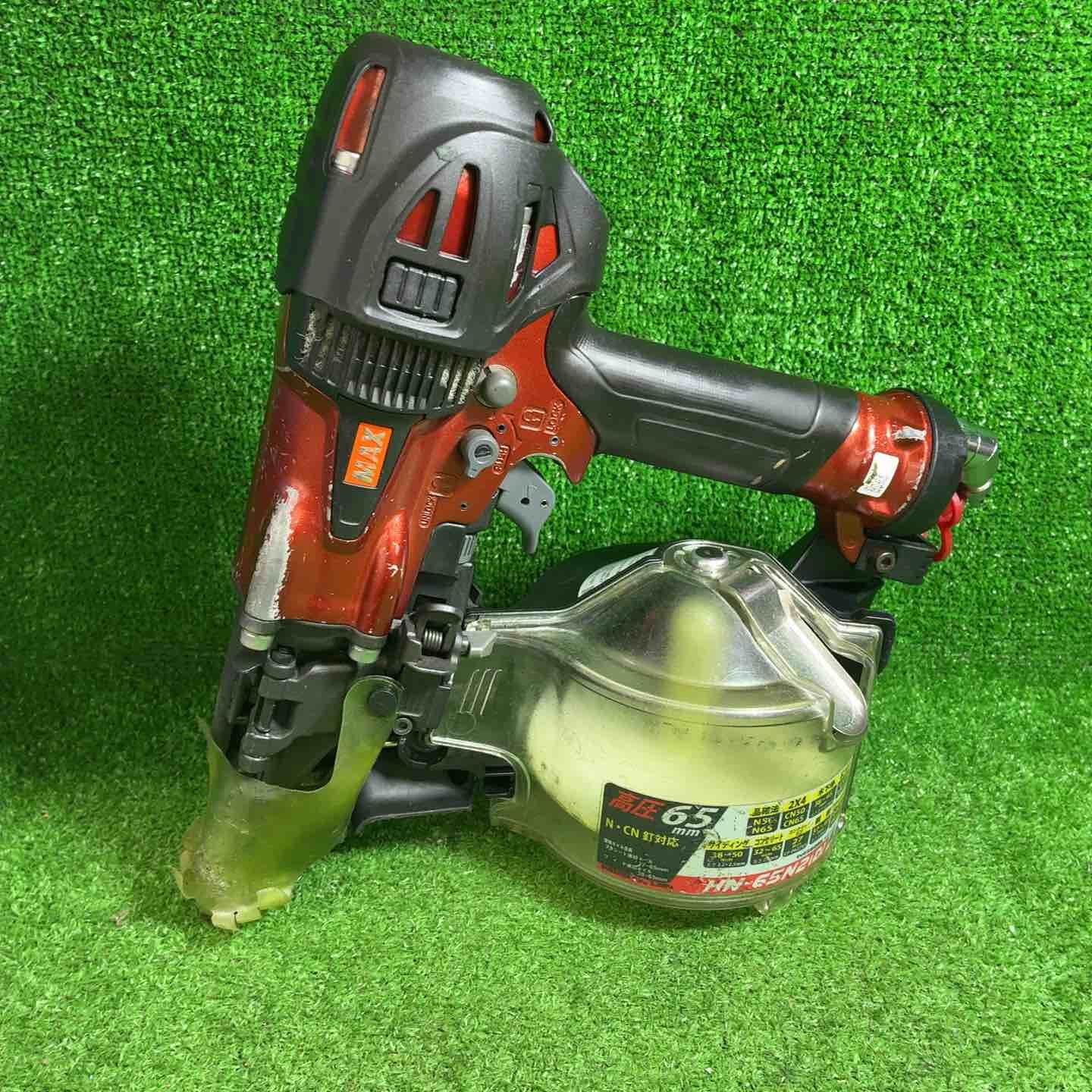 MAX HN-65N2(D) 65mm高圧釘打機【野田愛宕店】【店頭取引限定】【中古】管理番号：ITLR696T5SBA MAX HN-65N2(D) 65mm高圧釘打機【野田愛宕店】【店頭取引限定