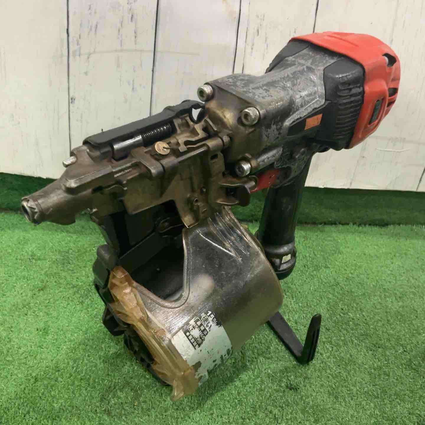 MAX マックス HN-90N4 高圧釘打機 中古品 ヘッドバルブ付近から少しエア漏れあり MAX マックス HN-90N4 高圧釘打機 中古品 ヘッドバルブ付近から少し